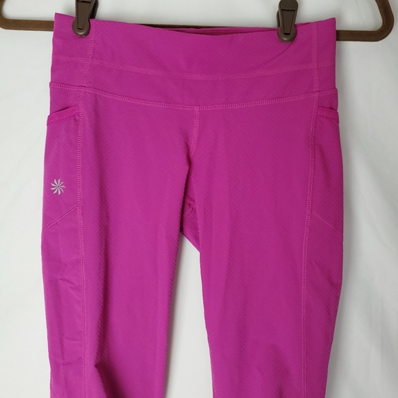 Athleta Dobby Be Free Fushia Knickers Size XXS - Picture 5 of 9